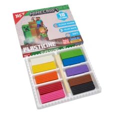 Пластилін YES "Minecraft", кор., стек, 10 кол, 200г, 540662