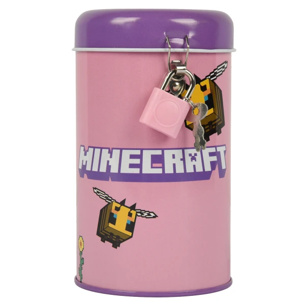 Скарбничка кругла YES "Minecraft.Spring" металева, 13*7,6 см, 708575