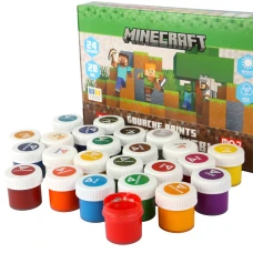 Фарби гуашеві Minecraft 24 кол. 20 мл., 230409 YES