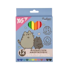 Фломастери YES 12 кольорів 