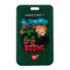 Бейдж без стрічки вертикальний YES "Minecraft", слайдер, 940322