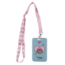 Бейдж на стрічці YES "Pusheen" вертикальний, слайдер, 940310