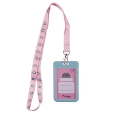 Бейдж на стрічці YES "Pusheen" вертикальний, слайдер, 940310