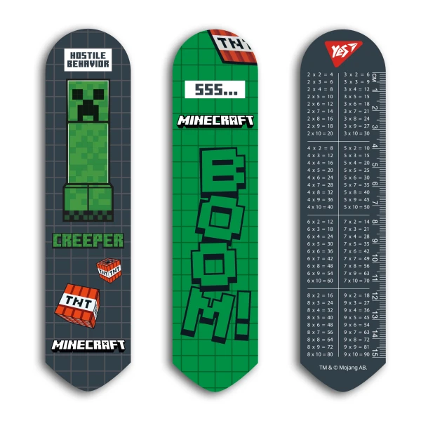 Закладка для книг 2D "Minecraft.Boom", 708338 YES