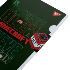 Папка-куток YES A4 з клапаном "Minecraft" 492107