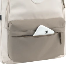 Рюкзак GoPack Education Teens GO26-141L-1 бежевий, коричневий
