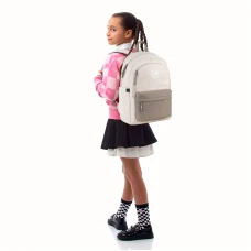 Рюкзак GoPack Education Teens GO26-141L-1 бежевий, коричневий