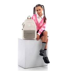 Рюкзак GoPack Education Teens GO26-141L-1 бежевий, коричневий