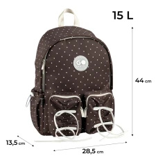 Рюкзак GoPack Education Teens GO26-130L-2 коричневий