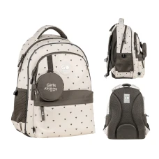 Рюкзак GoPack Education GO26-182M-3 Beige Polka Dots