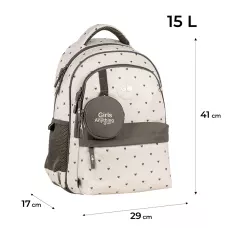 Рюкзак GoPack Education GO26-182M-3 Beige Polka Dots