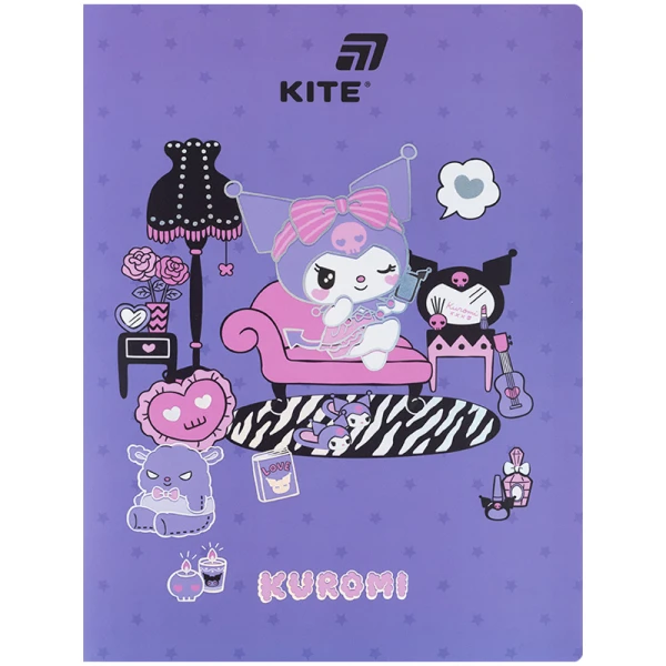 Дисплей-книга, А4, 20 файлів, Kuromi HK25-249-1 Kite