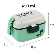 Ланчбокс 450 мл, зелений, K25-1185-3 Kite