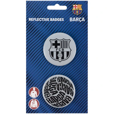 Набір значків світловідбиваючих, BC25-107 FC Barcelona