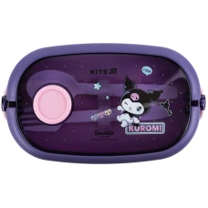 Ланчбокс 900 мл, фіолетовий, Kuromi HK25-1180 Kite