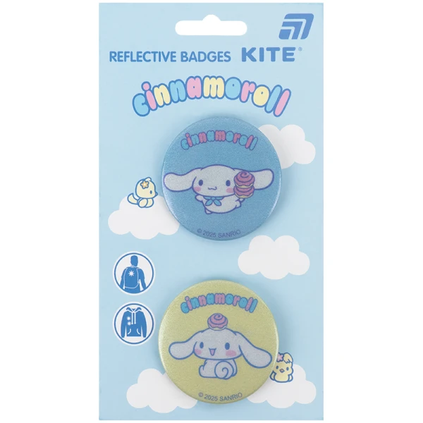 Набір значків світловідбиваючих, CR25-107 Cinnamoroll