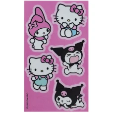 Набір стікерів світловідбиваючих для текстилю, HK25-114 Hello Kitty