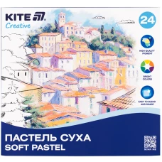 Пастель суха, 24 кольори Creative K-201-24 Kite