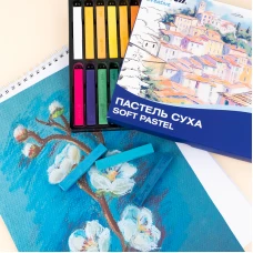 Пастель суха, 24 кольори Creative K-201-24 Kite