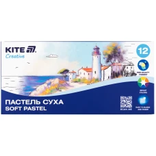 Пастель суха, 12 кольорів Creative K-201-12 Kite