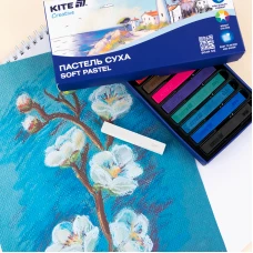 Пастель суха, 12 кольорів Creative K-201-12 Kite