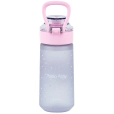 Пляшечка для води, 560 мл, Hello Kitty сіра, HK25-1213 Kite