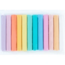 Пластилін восковий, 12 кольорів, 200 г. Kite Creative Pastel K-086-P