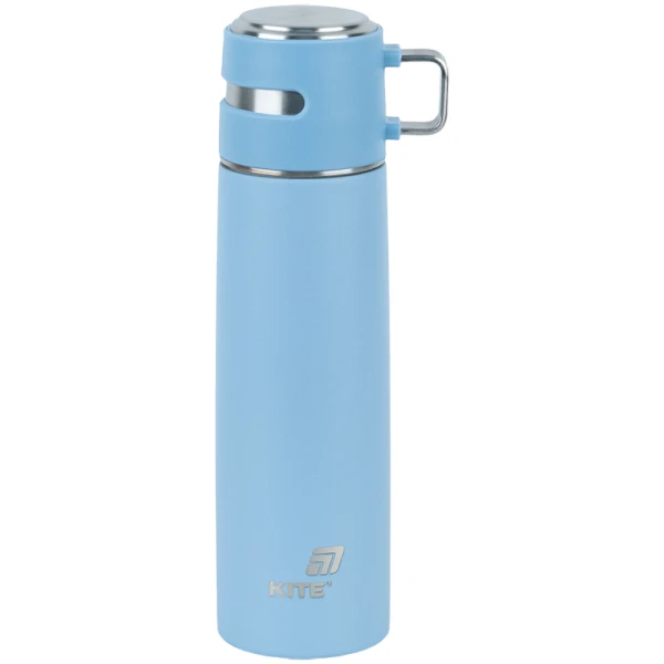 Термос 500 мл, блакитний, K25-1224-2 Kite