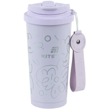 Термокружка 550 мл, фіолетова, K25-1226-2 Kite
