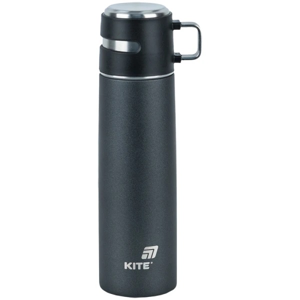 Термос 500 мл, чорний, K25-1224-1 Kite
