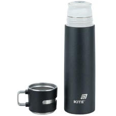 Термос 500 мл, чорний, K25-1224-1 Kite