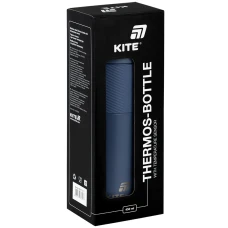 Термос з термодатчиком 450 мл, синій K25-1227-2 Kite