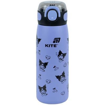 Термос з трубочкою 600мл, Kuromi HK25-1262 Kite