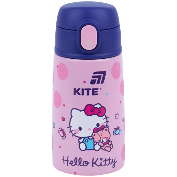Термос з трубочкою 400мл, Hello Kitty HK25-1261 Kite