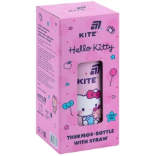 Термос з трубочкою 400мл, Hello Kitty HK25-1261 Kite