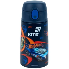 Термос з трубочкою 400мл, Hot Wheels HW25-1261 Kite