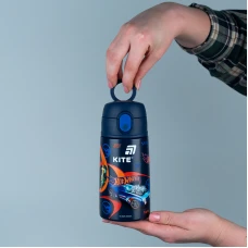 Термос з трубочкою 400мл, Hot Wheels HW25-1261 Kite