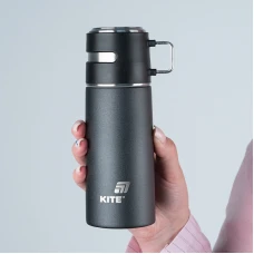Термос, 350 мл, чорний, K25-1223-1 Kite