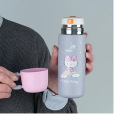 Термос, 480 мл, сірий, Hello Kitty HK25-312-1 Kite