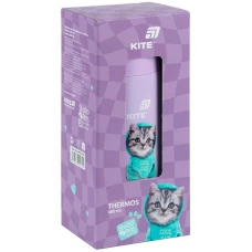 Термос, 480 мл, фіолетовий, Studio Pets SP25-312 Kite