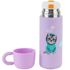Термос, 480 мл, фіолетовий, Studio Pets SP25-312 Kite
