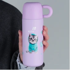 Термос, 480 мл, фіолетовий, Studio Pets SP25-312 Kite