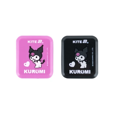 Точилка з контейнером прямокутна Kuromi HK25-116-2 Kite
