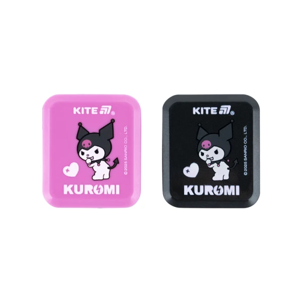 Точилка з контейнером прямокутна Kuromi HK25-116-2 Kite