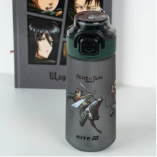 Пляшечка для води, 560 мл, Attack on Titan AT25-1213 Kite