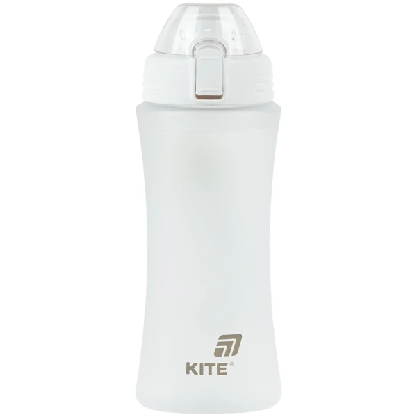 Пляшечка для води, 500 мл, біла, K25-1215-1 Kite