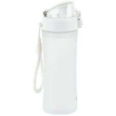 Пляшечка для води, 500 мл, біла, K25-1215-1 Kite