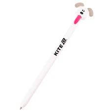 Ручка кулькова автоматична Little puppy, синя, K25-028-2 Kite