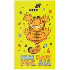 Блокнот-планшет А6, 50арк, нелінований Garfield GF26-195 Kite