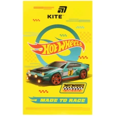 Блокнот-планшет А6, 50арк, нелінований Hot Wheels HW26-195 Kite